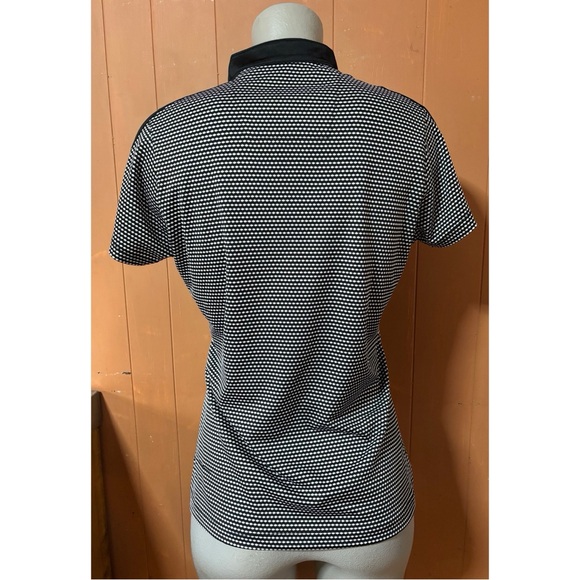 Lopez Golf Quarter Zip Top Black & White M - Picture 3 of 10
